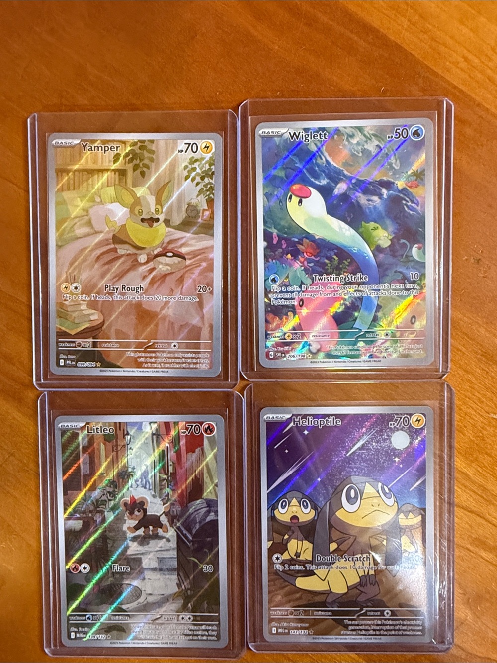 Pokemon Yellow and Blue Holo Card Lot